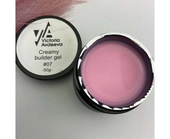 Изображение  Modeling cream-gel Victoria Avdeeva Creamy Builder Gel No. 09, 50 ml, Volume (ml, g): 50, Color No.: 9, Color: Peach