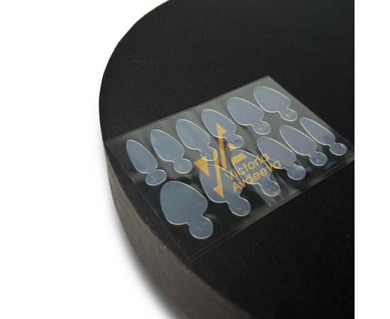 Зображення  Силіконові молди для викладного френча на верхні форми Victoria Avdeeva, 12 шт 