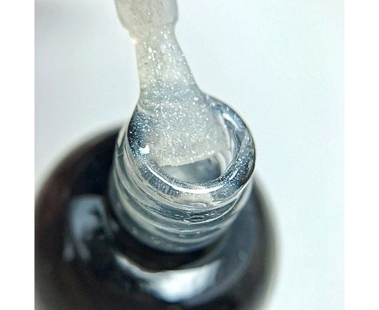 Изображение  Топ для гель-лака с шиммером Victoria Avdeeva Top Shimmer Silver серебро, 10 мл