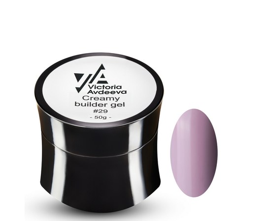 Зображення  Моделюючий крем-гель Victoria Avdeeva Creamy Builder Gel №21, 50 мл , Об'єм (мл, г): 50, Цвет №: 21, Колір: Рожевий