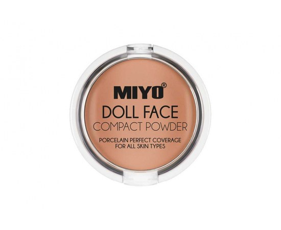 Изображение  Miyo Doll Face Compact Powder 04 Camel, 7.5 g