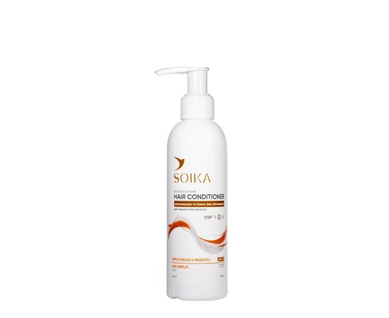 Изображение  Balancing conditioner for oily hair Soika Regeneration and shine with AHA acids, 200 ml