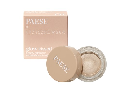 Изображение  Cream highlighter for face Paese Creamy Glow Kissed 01, 4 g