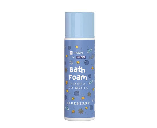 Изображение  Foam shower spray HiSkin Kids with blueberry aroma blue, 250 ml