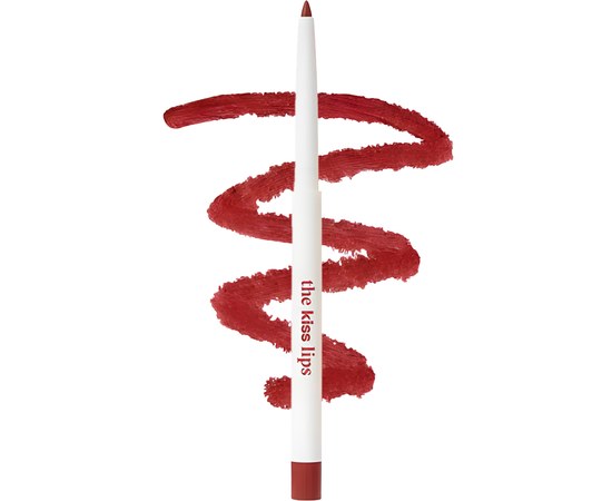 Зображення  Олівець для губ механічний з вітаміном Е Paese The Kiss Lips Lip Liner 04 rusty red, 0.3 г, Об'єм (мл, г): 0.3, Цвет №: 04