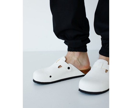 Изображение  Medical shoes unisex clogs orthopedic white s. 36, "WHITE COAT" 176-417-824, Size: 36, Color: white
