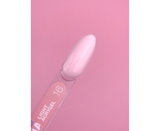 Изображение 2 Liquid modeling gel for nails LUNAMoon Light Acrygel No. 16, 30 ml, Volume (ml, g): 30, Options: 16, Color: Pink