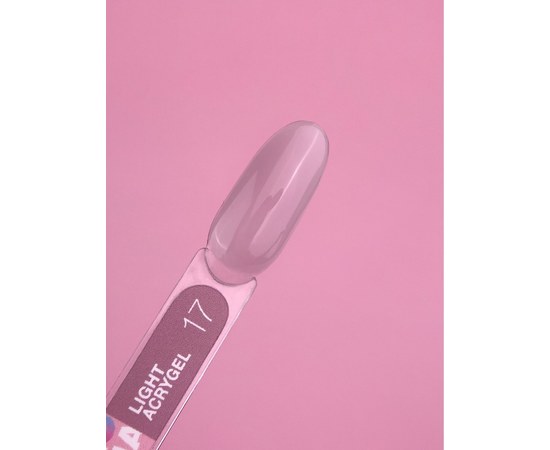 Изображение 2 Liquid modeling gel for nails LUNAMoon Light Acrygel No. 17, 30 ml, Volume (ml, g): 30, Options: 17, Color: Pink