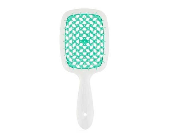 Изображение  Hair massage brush Janeke Superbrush White&Mint 94SP226 COM 