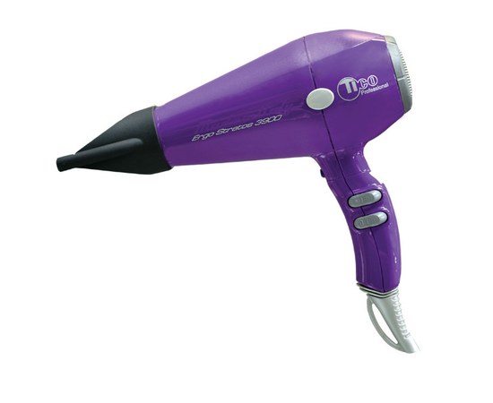 Изображение  Professional hair dryer TICO Professional Ergo Stratos 3900 Violet (100003VT), 2000 W