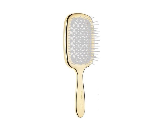 Изображение  Расческа для волос Janeke Superbrush Luxe Gold&White AUSP230 BIA золотой с белым