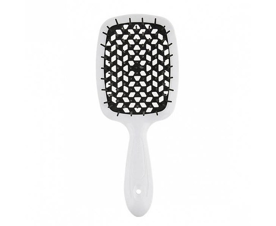Зображення  Щітка масажна для волосся Janeke Superbrush White&Black SP226 BIA NER біла з чорним