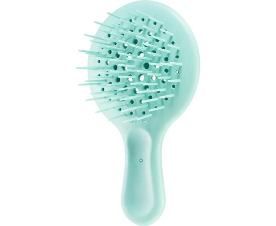Зображення  Щітка масажна для волосся Janeke Superbrush Mini Turquoise 93SP220 TSE бірюзова