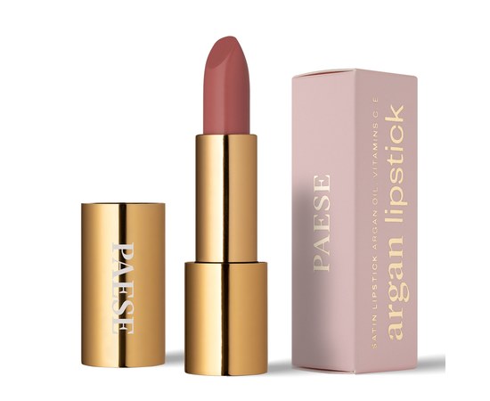 Изображение  Помада для губ с аргановым маслом Paese Argan Oil Lipstick 40, 4.3 г, Объем (мл, г): 4.3, Цвет №: 40