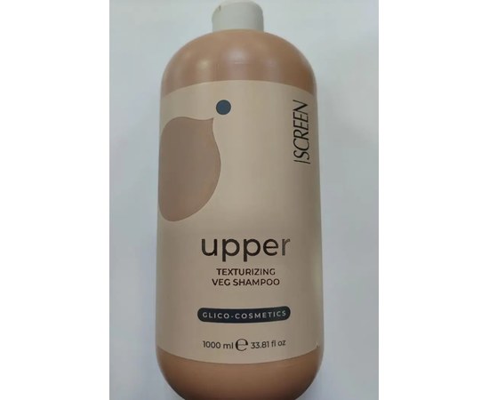 Изображение  Текстурующий шампунь для объема волос Screen Purest Upper Texturizing Veg Shampoo, 1000 мл, Объем (мл, г): 1000