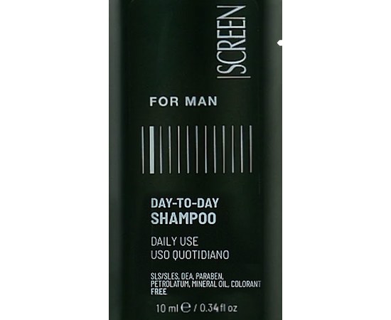 Изображение  Men's hair shampoo, for daily use Screen For Man Day-To-Day Shampoo, 10 ml, Volume (ml, g): 10