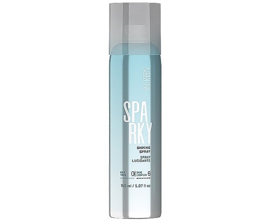 Зображення  Спрей-блиск для волосся Screen Sparky Shining Spray, 150 мл