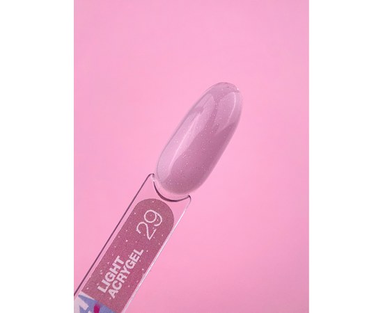 Изображение 2 Жидкий гель моделирующий для ногтей LUNAMoon Light Acrygel №29, 30 мл, Объем (мл, г): 30, Вариант: 29, Цвет: Розовый