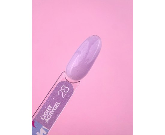Изображение 2 Жидкий гель моделирующий для ногтей LUNAMoon Light Acrygel №28, 30 мл, Объем (мл, г): 30, Вариант: 28, Цвет: Фиолетовый