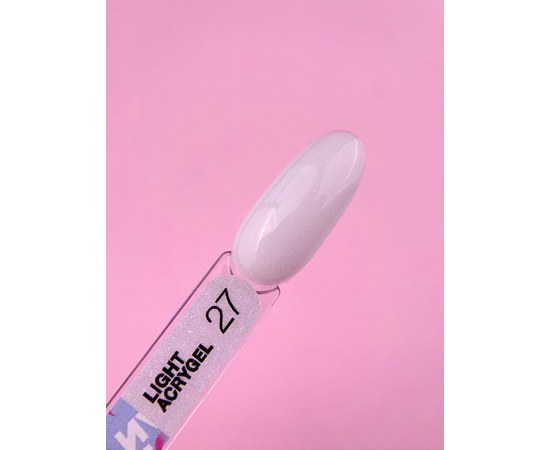 Изображение 2 Liquid modeling gel for nails LUNAMoon Light Acrygel No. 27, 30 ml, Volume (ml, g): 30, Options: 27, Color: Pink