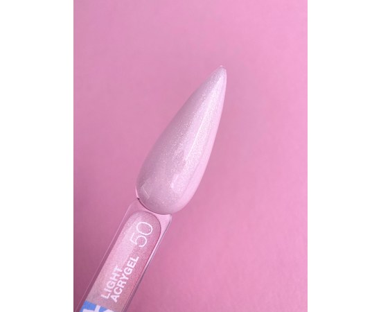 Изображение 2 Liquid modeling gel for nails LUNAMoon Light Acrygel No. 50, 30 ml, Volume (ml, g): 30, Options: 50, Color: Pink