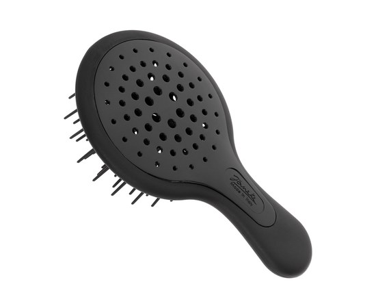 Зображення  Щітка масажна для волосся Janeke Superbrush Mini Black&Black 71SP220 NER NER чорна з чорним