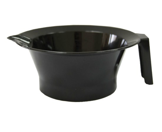 Изображение  Hair coloring bowl with handle TICO Professional (500100) black