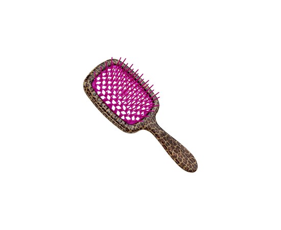 Изображение  Hair massage brush Janeke Superbrush Leopard&Fuchsia SP230 MAC FUX 