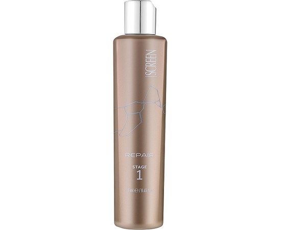 Изображение  Shampoo for quick hair restoration Screen Repair Stage 1, 250 ml, Volume (ml, g): 250