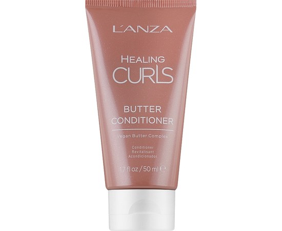 Зображення  Масляний кондиціонер для кучерявого волосся L'anza Healing Curls Power Butter Conditioner, 50 мл