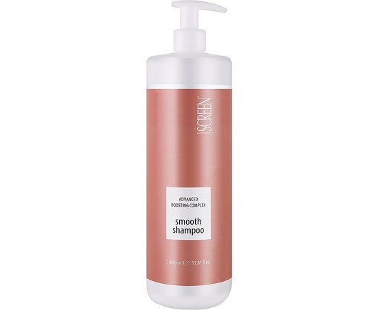 Зображення  Шампунь для гладкості волосся Screen ABC Smooth Shampoo, 1000 мл, Об'єм (мл, г): 1000