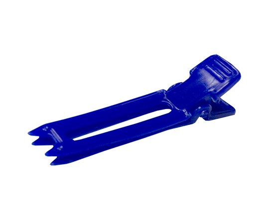 Изображение  Plastic hair clip TICO Professional (300623) blue 45 mm, 60 pcs