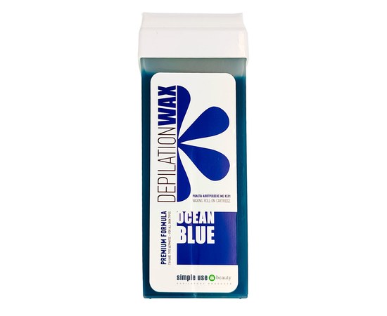 Изображение  Warm wax cartridge Simple Ocean BLue (Azulene), 100 ml