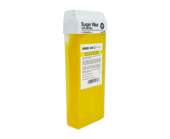 Изображение 2 Сахарная паста в картридже Simple Use Sugar Wax «Лимон», 100 мл