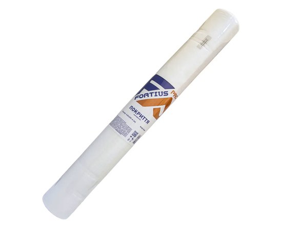 Изображение  Disposable spunbond coverings Fortius Pro 0.8x100 m (1 roll) white, Sheet size: 80cm*100m, Color: White