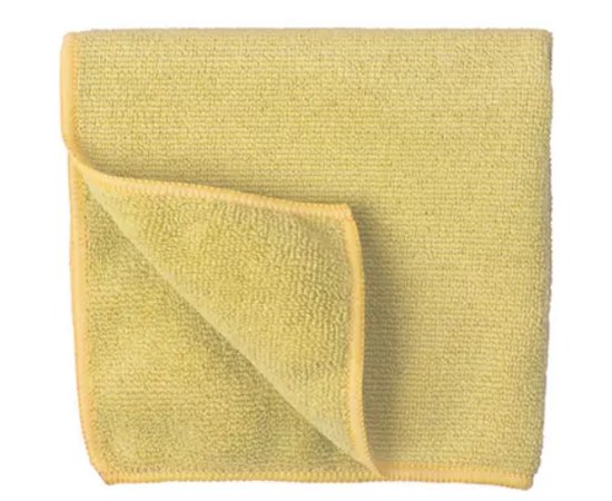 Изображение  Vermop Softronic microfibre wet and dry cleaning cloth 32x32 cm, 1 pc, yellow