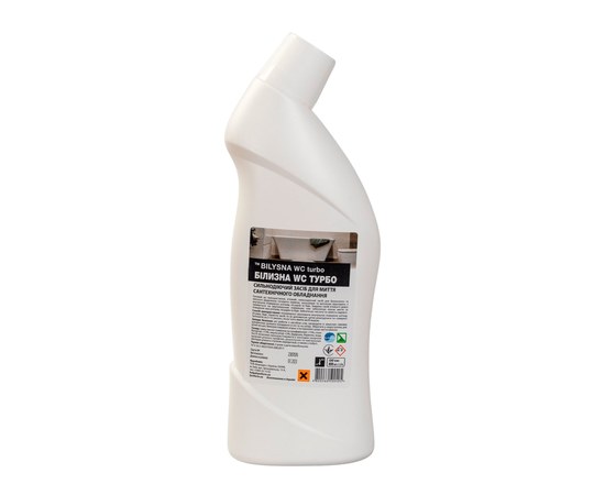 Изображение  Белизна WC Турбо 800 мл - сильнодействующее средство для мытья сантехники, Blanidas, Объем (мл, г): 800