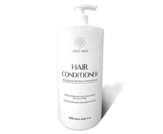 Зображення  Кондиціонер для всіх типів волосся Lirio Med Hair Conditioner, 1000 мл, Об'єм (мл, г): 1000