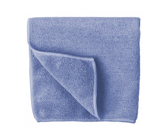 Изображение  Microfiber cloth for wet and dry cleaning Vermop Softronic microfibre 32x32 cm, 1 pc, blue