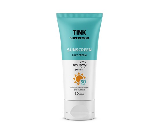 Изображение  Солнцезащитный крем для лица Tink Sunscreen Face Cream SPF 50, 30 мл