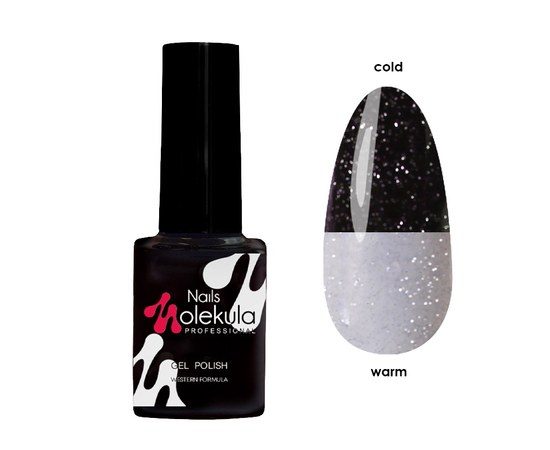 Изображение  Gel nail polish Nails Molekula Flash Thermo 6 ml, No. FT01, Volume (ml, g): 6, Color No.: FT01