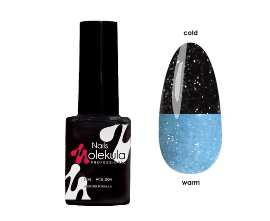 Изображение  Gel nail polish Nails Molekula Flash Thermo 6 ml, No. FT02, Volume (ml, g): 6, Color No.: FT02