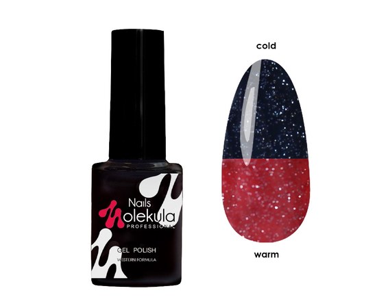 Изображение  Gel nail polish Nails Molekula Flash Thermo 6 ml, No. FT05, Volume (ml, g): 6, Color No.: FT05