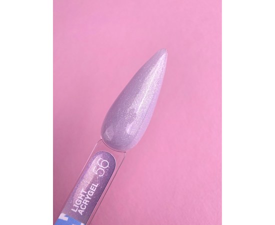 Изображение 2 Liquid modeling gel for nails LUNAMoon Light Acrygel No. 56, 30 ml, Volume (ml, g): 30, Options: 56, Color: Violet