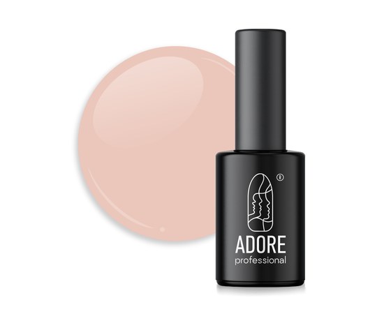 Изображение  Stained glass gel polish Adore Professional MG-18 moonstone peach glaze, 8 ml, Volume (ml, g): 8, Color No.: 18