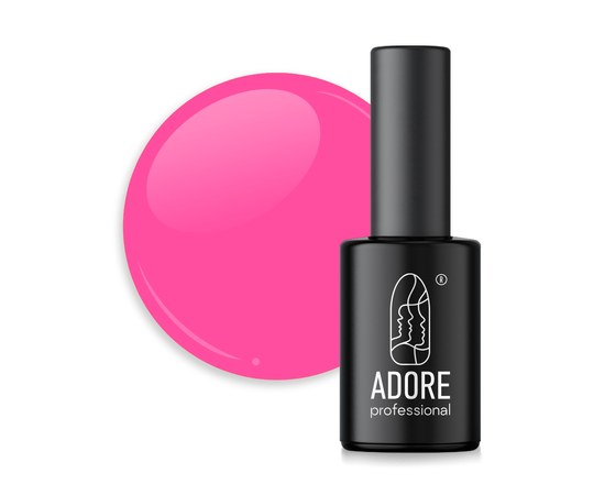 Изображение  Stained glass gel polish Adore Professional MG-25 rose quartz pink stained glass, 8 ml, Volume (ml, g): 8, Color No.: 25
