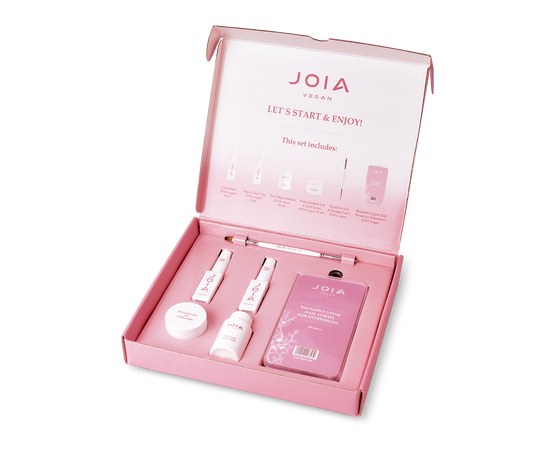 Изображение 2 Набор стартовый для наращивания полигелем UV/LED PolyAcrylatix Gel Nail Kit JOIA vegan