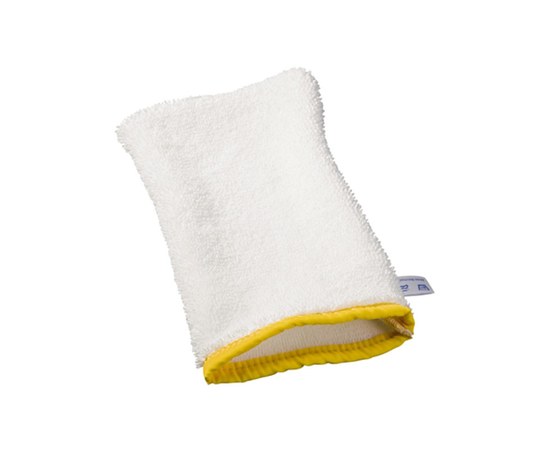Изображение  Vermop Ceran wet and dry cleaning glove, white with yellow, 1 pc