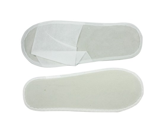 Изображение  Disposable slippers Panni Mlada (1 pair/pack) s. 36-40 white