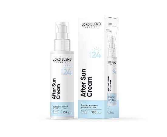 Изображение  Joko Blend After Sun Cream for face and body, 100 ml